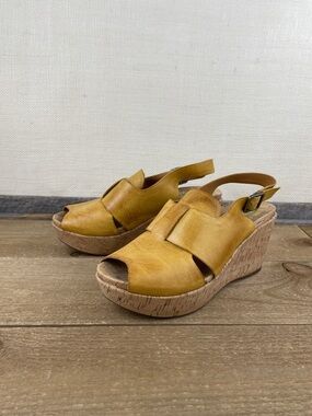 Kork-Ease Alex Cork Wedge Sandals